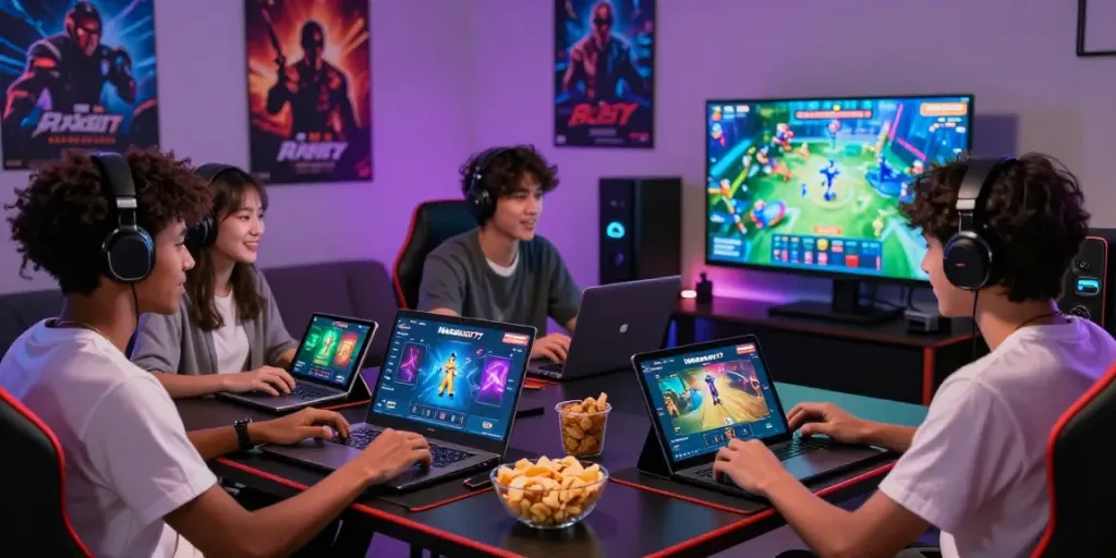 Pengalaman gaming kolektif dengan NAGASLOT77 di ruang yang stylish dan menyenangkan.