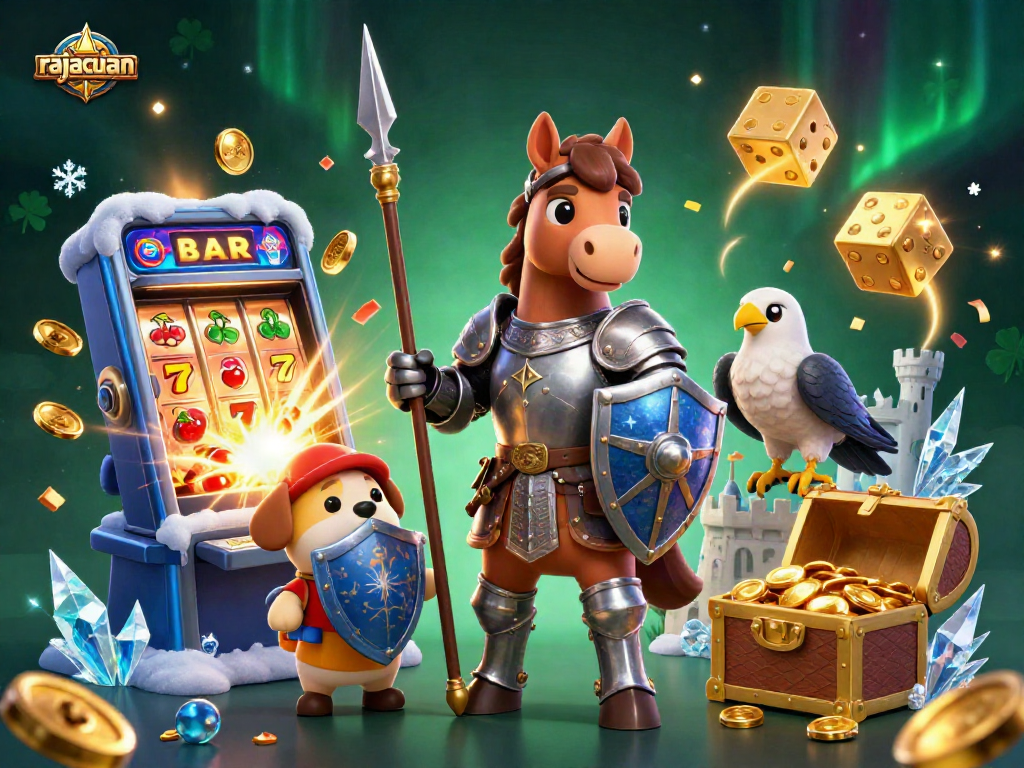 Spin the reels with rajacuan and explore the treasure of slot machines and vibrant casino games!