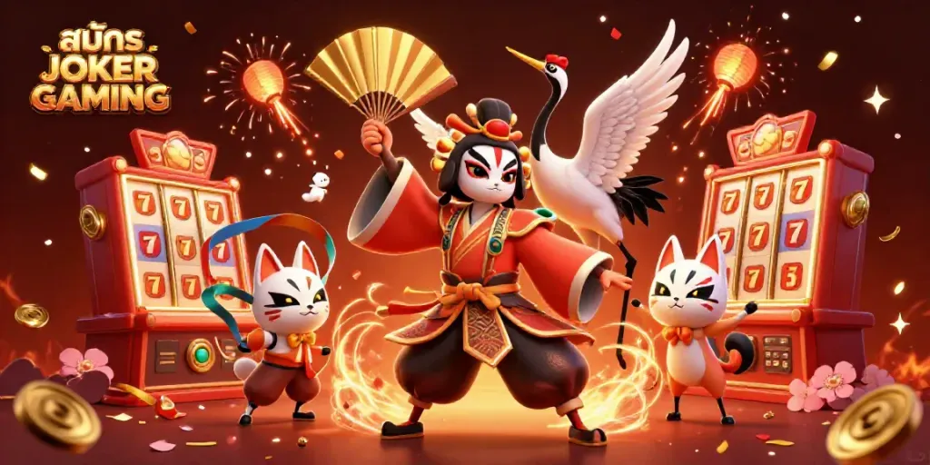 สมัคร JOKER GAMING สนุกกับเกมสล็อตออนไลน์สุดพิเศษในบรรยากาศที่น่าตื่นเต้น