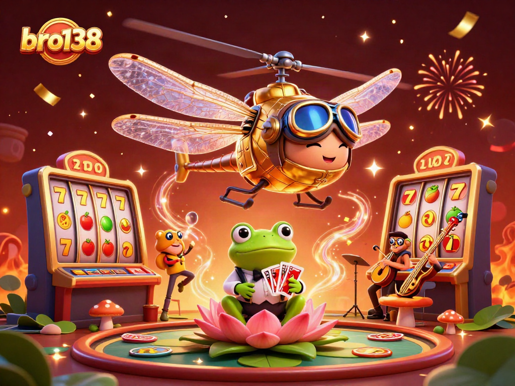 Menangkan jackpot dengan permainan slot di bro138, merasakan keseruan kasino dari atas!