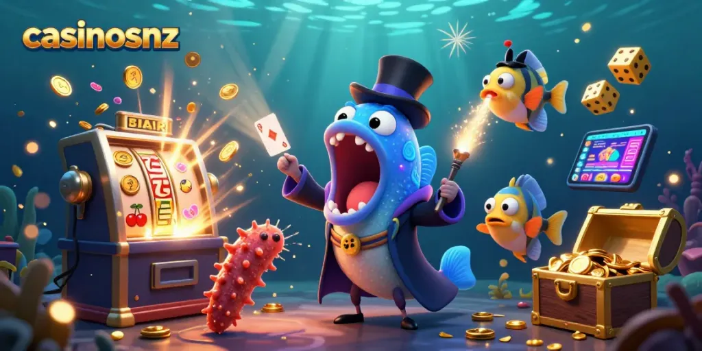 Experience thrilling gameplay at casinosnz with stunning jackpot celebrations and immersive casino visuals.