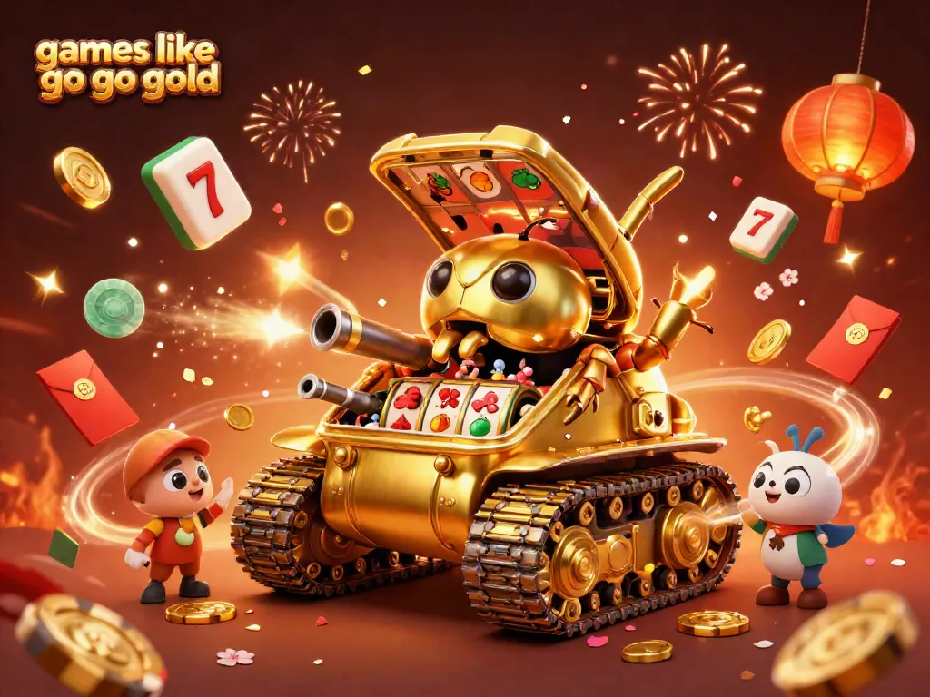 Spin and win at sweepstakes with games like Go Go Gold featuring vibrant casino elements.