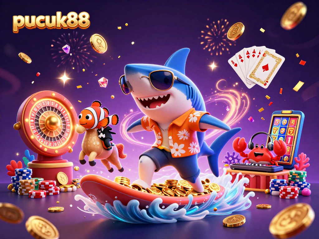 Mengalami keseruan bermain permainan slot pucuk88 dengan jackpot dan koin emas bertebaran.