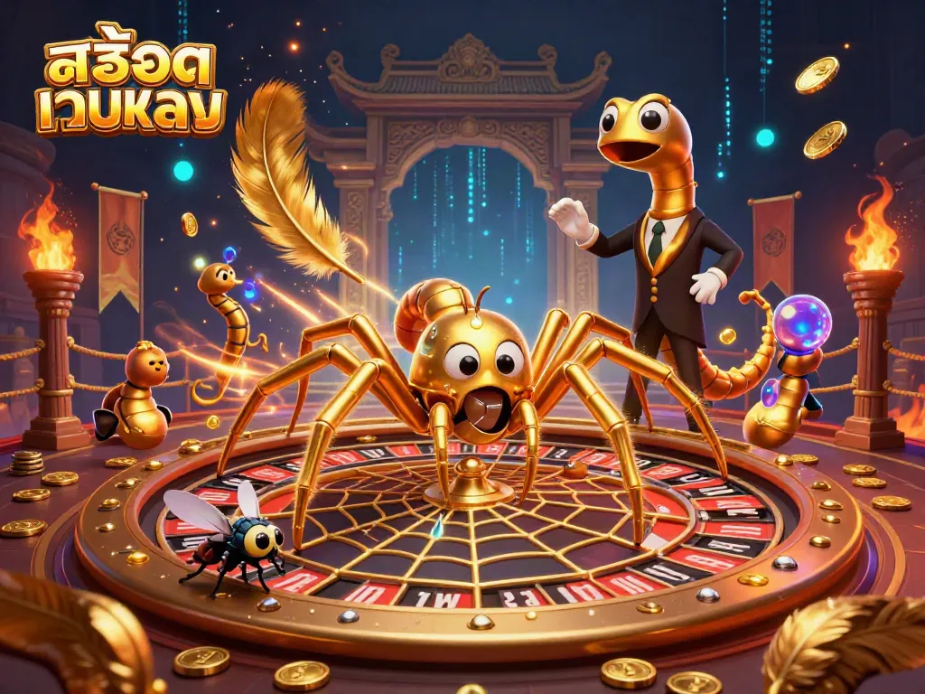 การวางเดิมพันใน สล็อตเว็บตรง โดยแมงมุมทองและผู้จัดการเกมสุดเชี่ยวชาญ