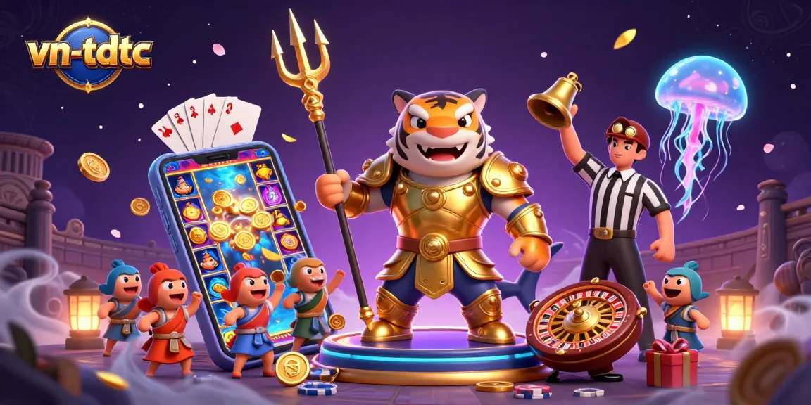 Engage with exciting vn-tdtc gameplay featuring thrilling underwater characters and dynamic casino elements.