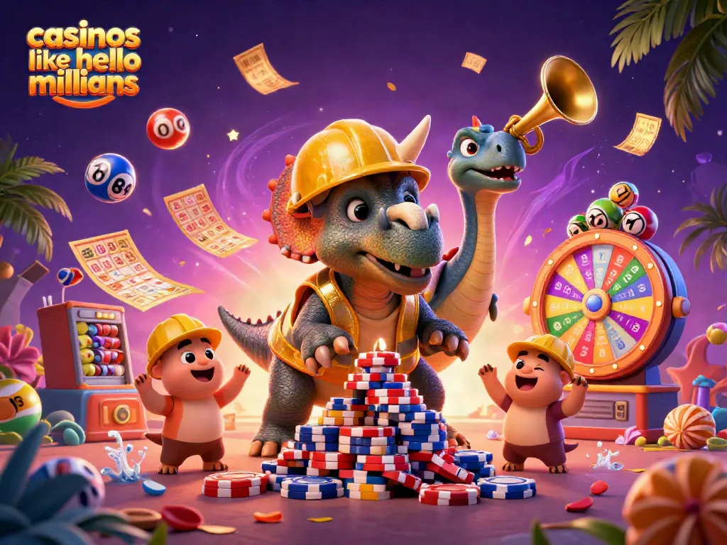 Engage with casinos like hello millions featuring vibrant 3D characters and casino elements.