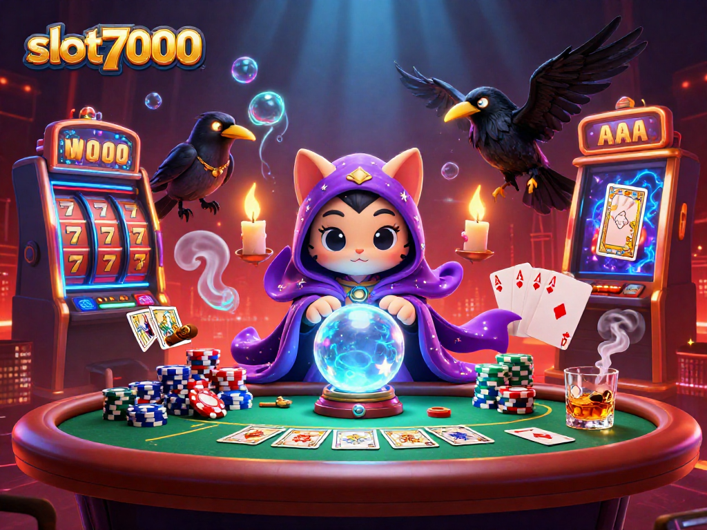 Menangkan jackpot di slot7000 dengan keberuntungan dari karakter mistis dan suasana kasino yang menarik.