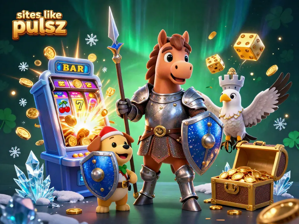 Play exciting games like slots at sites like pulsz with golden coins and jackpots