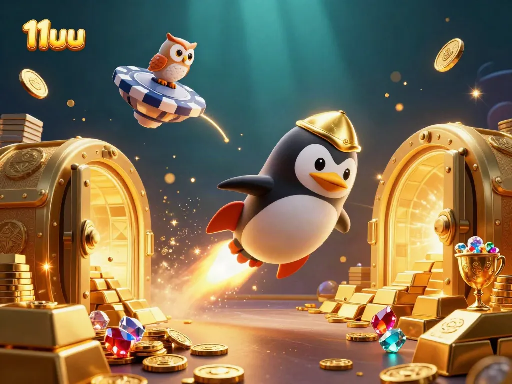 Experience the thrilling 11uu gaming adventure with our enchanting casino illustration.