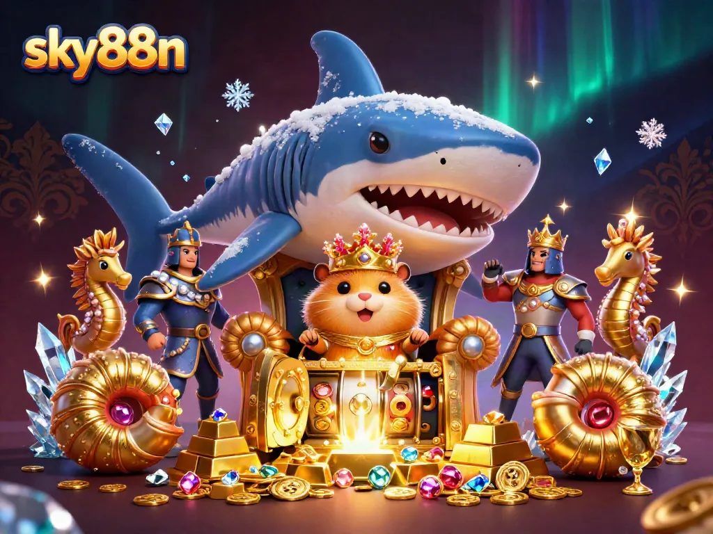 Win big with sky88n in this captivating casino adventure featuring treasure and dynamic game elements.