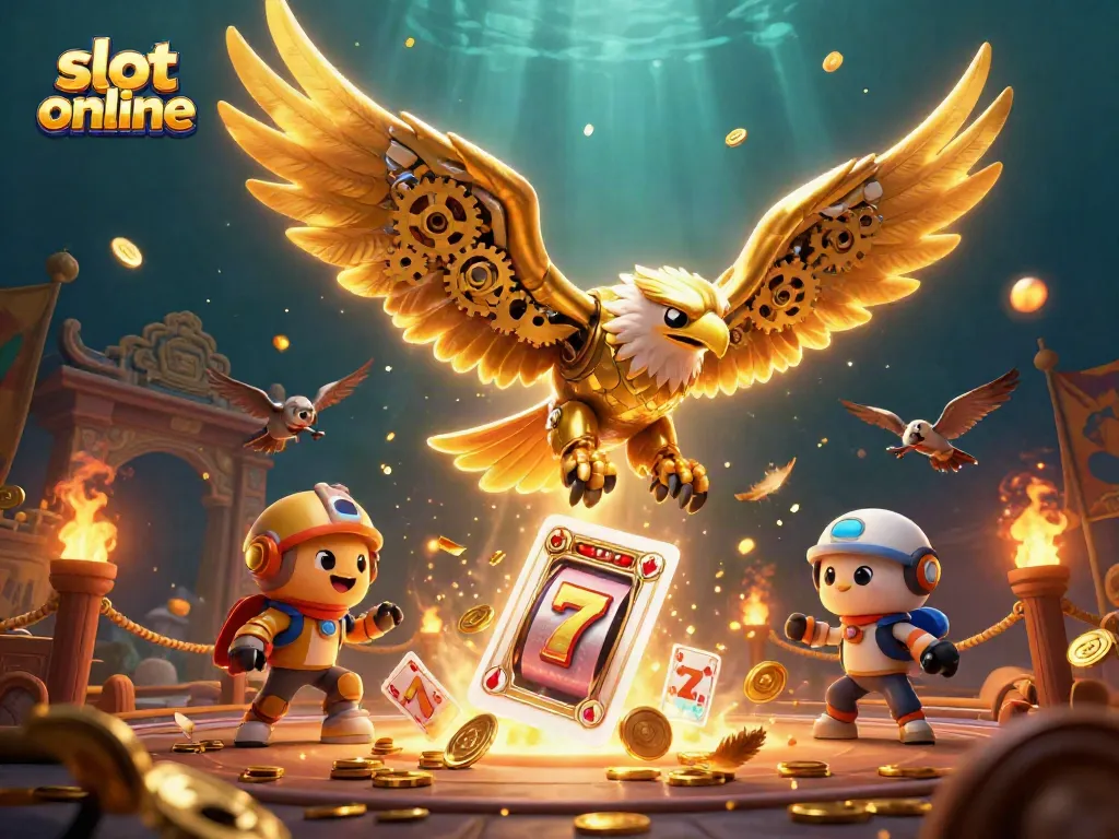 Serunya bermain slot online dengan jackpot di tengah pertarungan slot yang spektakuler.