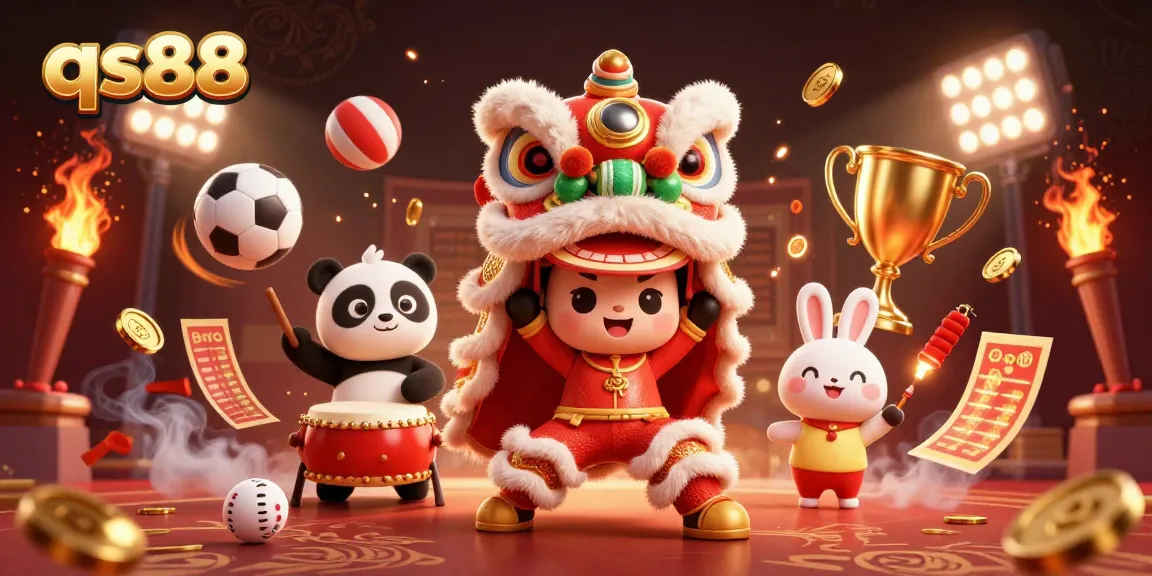 Experience the excitement of qs88 betting with dynamic characters and vibrant casino elements.