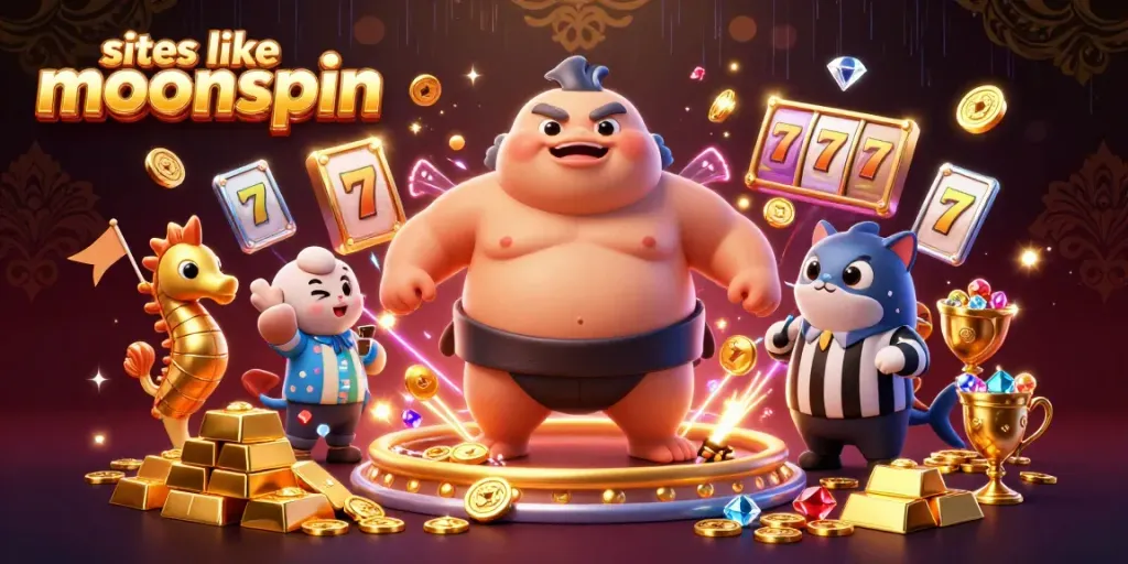 Enjoy rich gaming action at sites like moonspin featuring unique characters and casino elements.