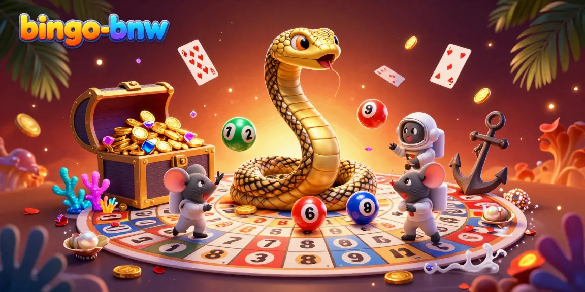 Bingo-bnw players enjoy jackpot excitement with vibrant bingo cards and joyful astronaut mice.