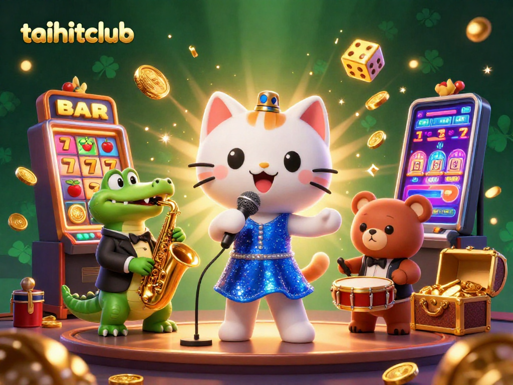 Join the taihitclub for an exciting casino experience with vibrant characters and jackpot action!