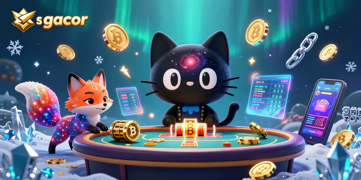 Serunya permainan slot gacor dengan kucing hitam galaksi dan fox nebula di meja kasino